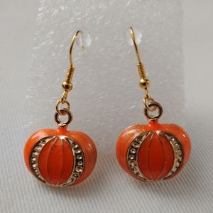 New Handmade Beautiful Pumpkin Earrings